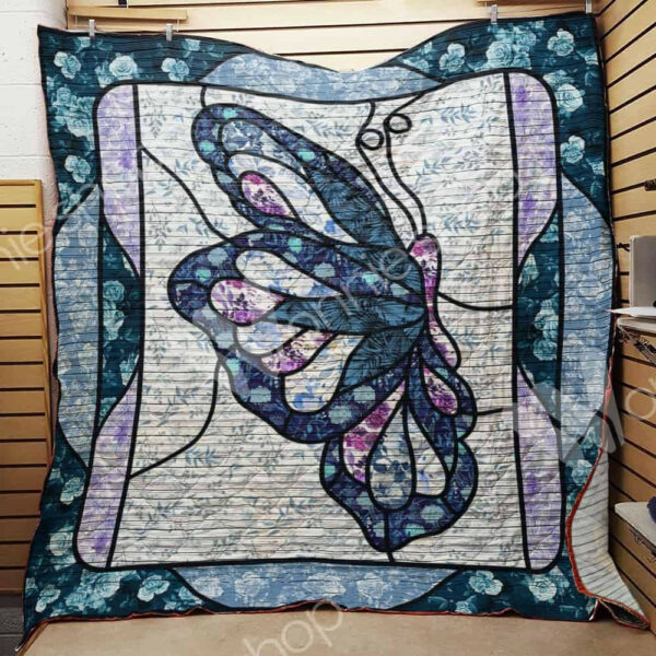 Butterfly 17 Gs-Cl-Qd0111 Quilt Blanket , 50 X 60 Inch, Quilt Bed Set
