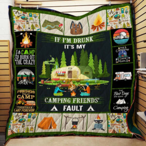 Camping Quilt Blanket DHC1312473VT , 50 x 60 Inch, Quilt Bed Set