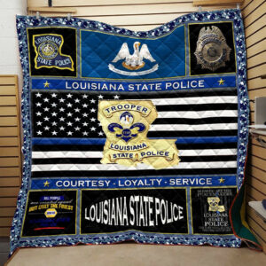 Police Quilt Blanket DHC0910628VT , 50 x 60 Inch, Quilt Bed Set