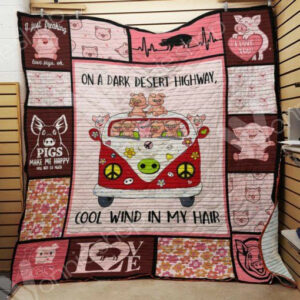 Pig Cool Wind Quilt Blanket DHC3112475TD , 50 x 60 Inch, Quilt Bed Set