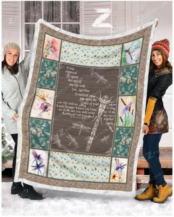Dragonfly Together Again Quilt Blanket Dhc31121020Td , 50 X 60 Inch, Quilt Bed Set