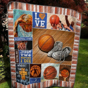 Basketball Roundball Rock Quilt Blanket DHC0201201152TD , 50 x 60 Inch, Quilt Bed Set