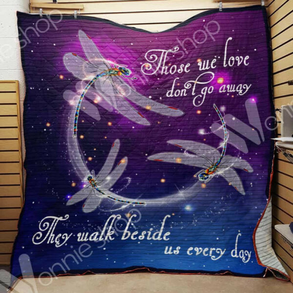 Dragonfly Quilt Blanket Dhc13122613Vt , Quilt Bed Set Size Single, Twin, Full, Queen, King, Super King