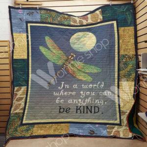 Dragonfly Quilt Blanket DHC0502594TD , 50 x 60 Inch, Quilt Bed Set