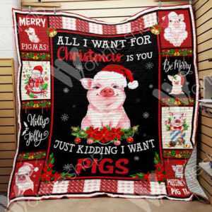 Pig Quilt Blanket DHC0102818TD , 50 x 60 Inch, Quilt Bed Set