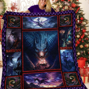 Dragon Quilt Blanket BBB061124SM , 50 x 60 Inch, Quilt Bed Set