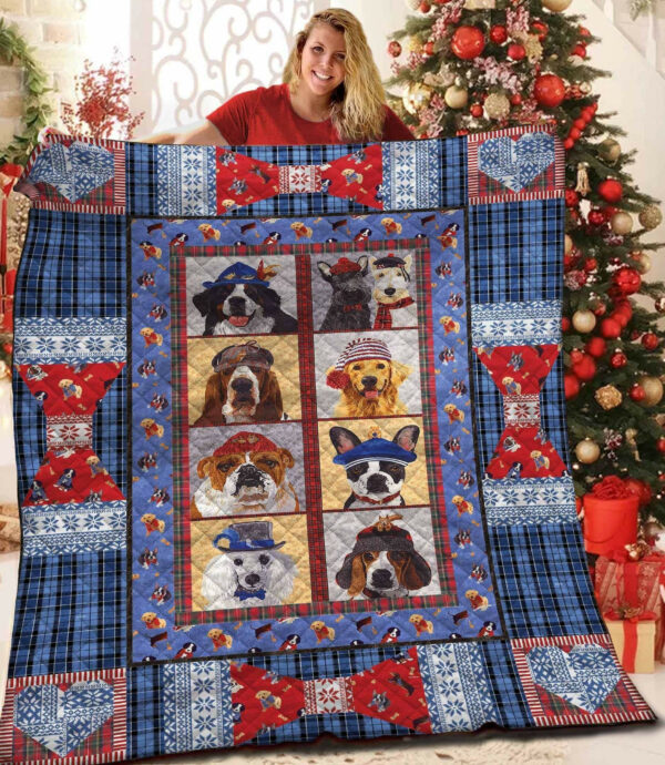 Dog Quilt Blanket Bbb051109Mh , 50 X 60 Inch, Quilt Bed Set