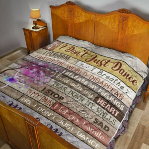 Dancer Green Dragon Quilt Blanket DHC3112113TD , 50 x 60 Inch, Quilt Bed Set