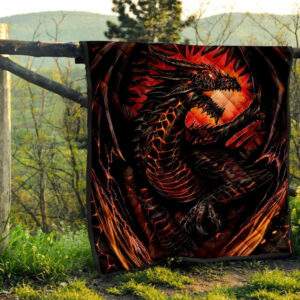 Dragon Quilt Blanket DHC0712253VT , 50 x 60 Inch, Quilt Bed Set