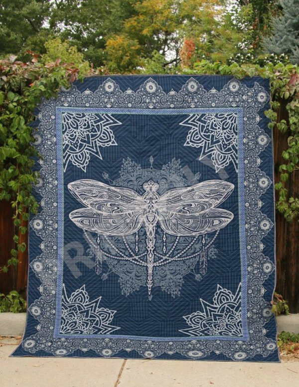 Dragonfly Quilt Blanket Dhc13122611Vt , 50 X 60 Inch, Quilt Bed Set
