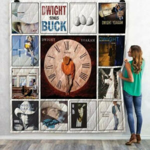Dwight Yoakam Album Quilt Blanket 02  Size Single, Twin, Full, Queen, King, Super King
