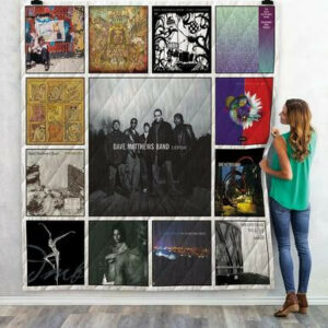 Dave Matthews Band Best Albums Quilt Blanket 02  Size Single, Twin, Full, Queen, King, Super King