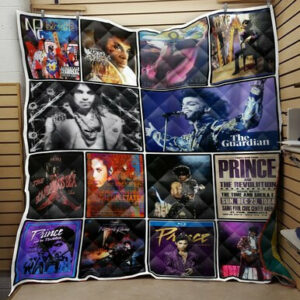 Prince Music Quilt Blanket 06  Size Single, Twin, Full, Queen, King, Super King