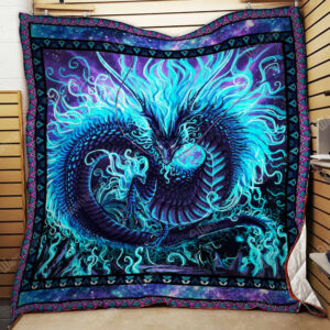 Dragon Quilt Blanket Kb84A Dhc131280Dd , 50 x 60 Inch, Quilt Bed Set