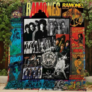 Ramones Quilt Blanket Bjan-2  Size Single, Twin, Full, Queen, King, Super King