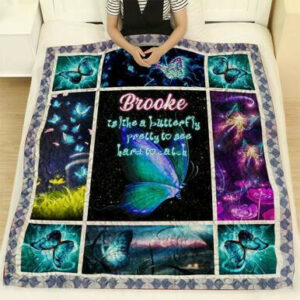 Brooke Quilt Blanket Gift  Size Single, Twin, Full, Queen, King, Super King