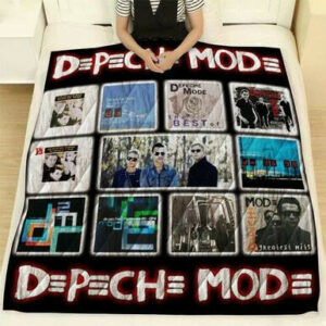 Depeche Mode Compilation Albums Quilt Blanket  Size Single, Twin, Full, Queen, King, Super King