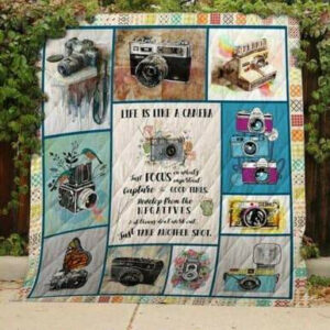 Photography Lover 3d Quilt Blanket Th193  Size Single, Twin, Full, Queen, King, Super King