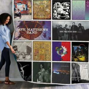 Dave Matthews Band Best Albums Quilt Blanket 01  Size Single, Twin, Full, Queen, King, Super King