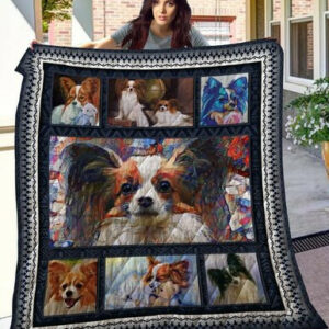 Papillon Quilt Blanket Thqd45003  Size Single, Twin, Full, Queen, King, Super King