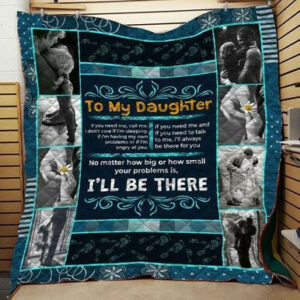 Daughter 3d Quilt Blanket J0201 82o34  Size Single, Twin, Full, Queen, King, Super King