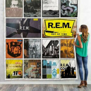 R.E.M. Album 2 Quilt Blanket  Size Single, Twin, Full, Queen, King, Super King