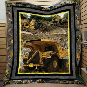 Tractor Quilt Blanket-3D Quilt Blanket Pm-Qct130 Size Single, Twin, Full, Queen, King, Super King