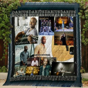 Darius Rucker Quilt Blanket Bjan-2  Size Single, Twin, Full, Queen, King, Super King