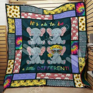 Elephant Hippie Quilt Blanket M0901 83o33  Size Single, Twin, Full, Queen, King, Super King