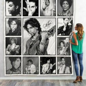 Prince Quilt Blanket For Fans  Size Single, Twin, Full, Queen, King, Super King