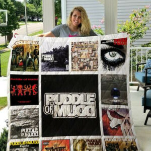 Puddle Of Mudd Albums Quilt Blanket 01  Size Single, Twin, Full, Queen, King, Super King