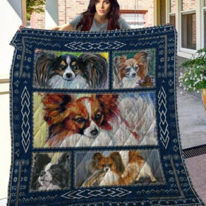 Papillon Quilt Blanket Thqd45002  Size Single, Twin, Full, Queen, King, Super King