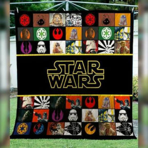 Star Wars Inspired Quilt Blanket A6  Size Single, Twin, Full, Queen, King, Super King