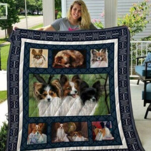 Papillon Quilt Blanket Qui45001  Size Single, Twin, Full, Queen, King, Super King