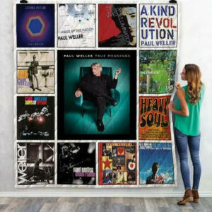 Paul Weller Quilt Blanket 02  Size Single, Twin, Full, Queen, King, Super King