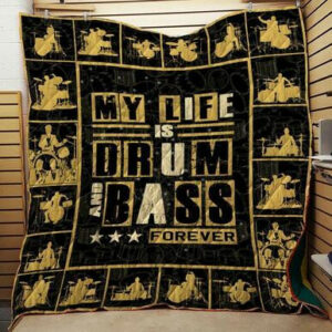 Drummer 3d Quilt Blanket N2801 84o05  Size Single, Twin, Full, Queen, King, Super King