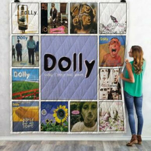Dolly Band Albums Quilt Blanket 02  Size Single, Twin, Full, Queen, King, Super King