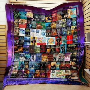 Dean Koontz Books Lover Quilt Blanket  Size Single, Twin, Full, Queen, King, Super King