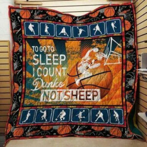 Basketball 3d Quilt Blanket D1006 85o38  Size Single, Twin, Full, Queen, King, Super King