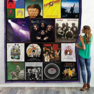 Queen Album 6 Quilt Blanket  Size Single, Twin, Full, Queen, King, Super King