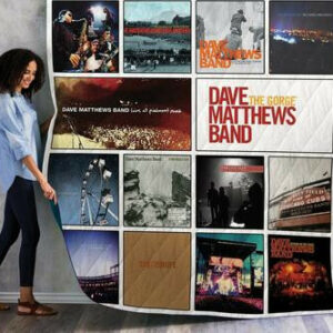 Dave Matthews Band Live Albums Quilt Blanket 01  Size Single, Twin, Full, Queen, King, Super King
