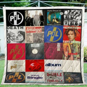 Public Image Ltd Singles Quilt Blanket  Size Single, Twin, Full, Queen, King, Super King