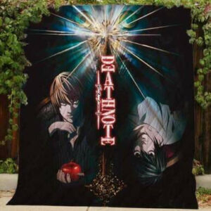 Death Note Quilt Blanket Th176  Size Single, Twin, Full, Queen, King, Super King