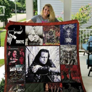 Dazing Band Quilt Blanket  Size Single, Twin, Full, Queen, King, Super King