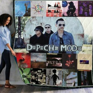 Depeche Mode Album Quilt Blanket  Size Single, Twin, Full, Queen, King, Super King