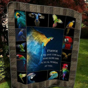 Parrot P110407 Quilt Blanket ��� Quilt Size Single, Twin, Full, Queen, King, Super King