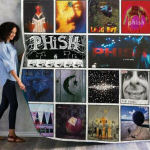 Phish Best Albums Quilt Blanket 01  Size Single, Twin, Full, Queen, King, Super King