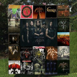 Queensryche Quilt Blanket  Size Single, Twin, Full, Queen, King, Super King