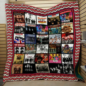 Beatles Quilt Blanket  Size Single, Twin, Full, Queen, King, Super King