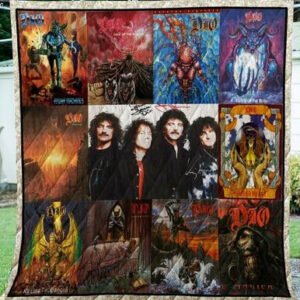 Dio Album Quilt Blanket  Size Single, Twin, Full, Queen, King, Super King